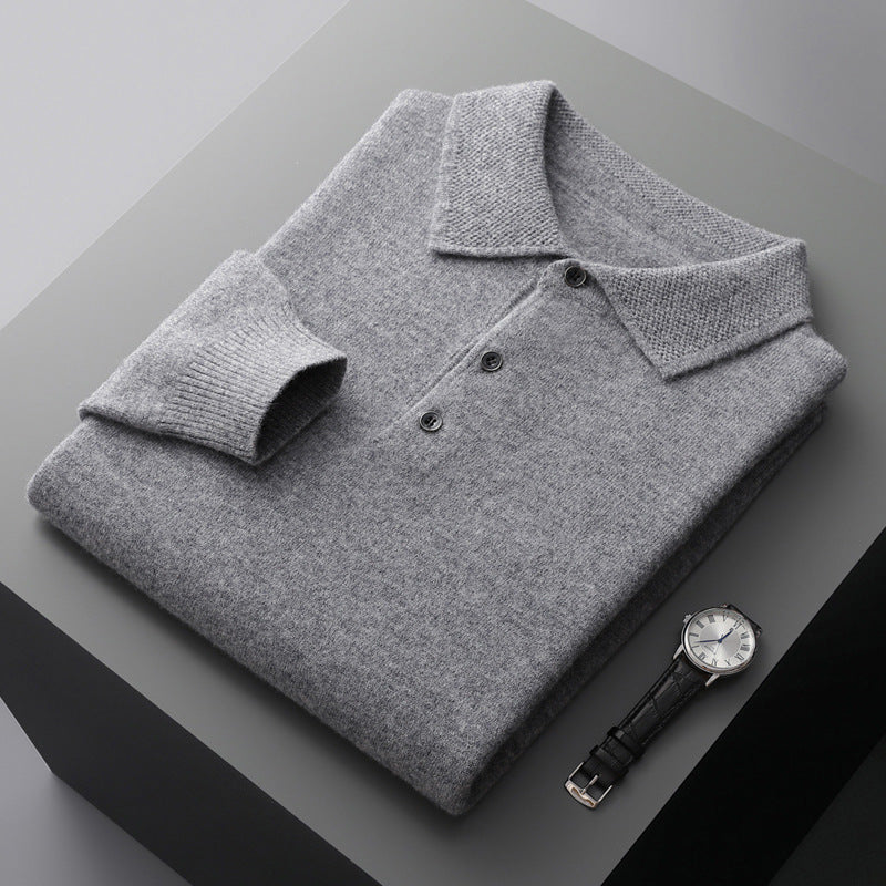 Kaschmir Poloshirt – Eleganz in Reinform
