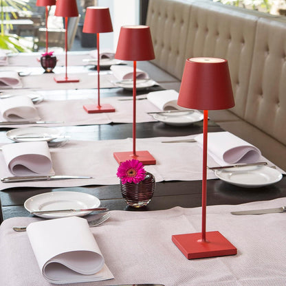 Tischlampe - LED-Beleuchtung - USB-Ladung