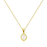 Trinity - Vintage Gold Letter Necklace — made with care and attention to detail.