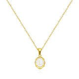 Trinity - Vintage Gold Letter Necklace — made with care and attention to detail.