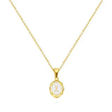 Trinity - Vintage Gold Letter Necklace — made with care and attention to detail.