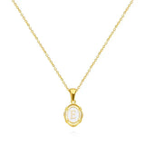 Trinity - Vintage Gold Letter Necklace — made with care and attention to detail.