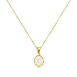 Trinity - Vintage Gold Letter Necklace — made with care and attention to detail.
