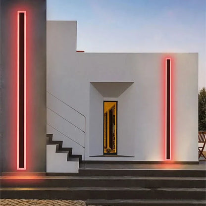 Applique murale extérieure RGB - Lampe de jardin étanche à changement de couleur