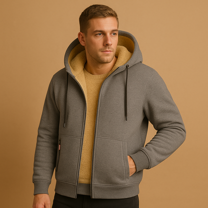 Cardigan zippé pour hommes – Warm &amp; Vielseitig Strickmode