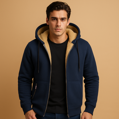 Cardigan zippé pour hommes – Warm &amp; Vielseitig Strickmode