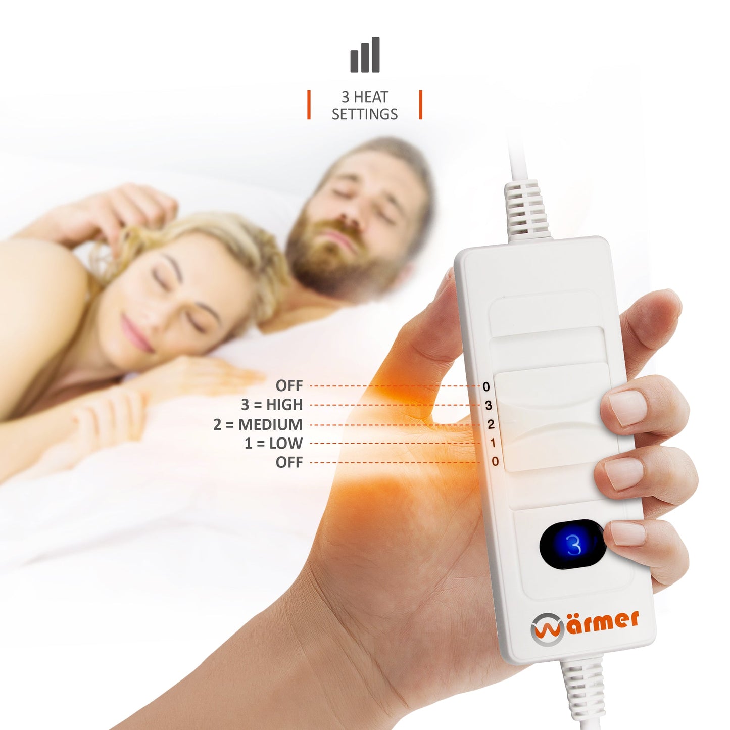 Couverture chauffante électrique pour une chaleur douillette - Douce et confortable