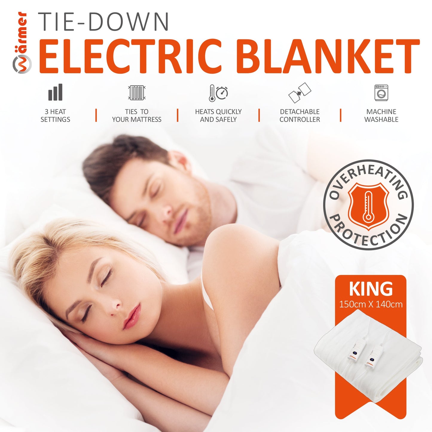 Wärmer Tie-Down Electric Blanket