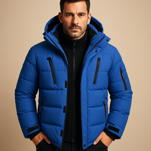 Veste d'hiver imperméable pour hommes avec pantalon chaud | Design extérieur