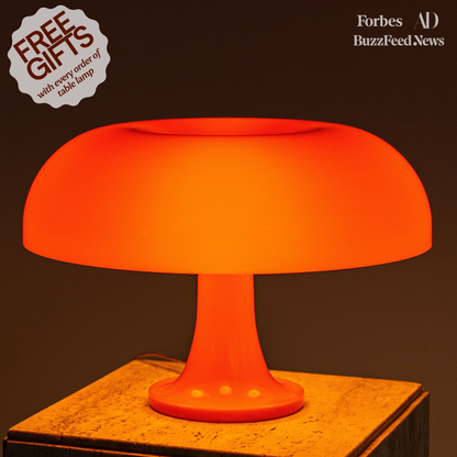 Lampe de table champignon