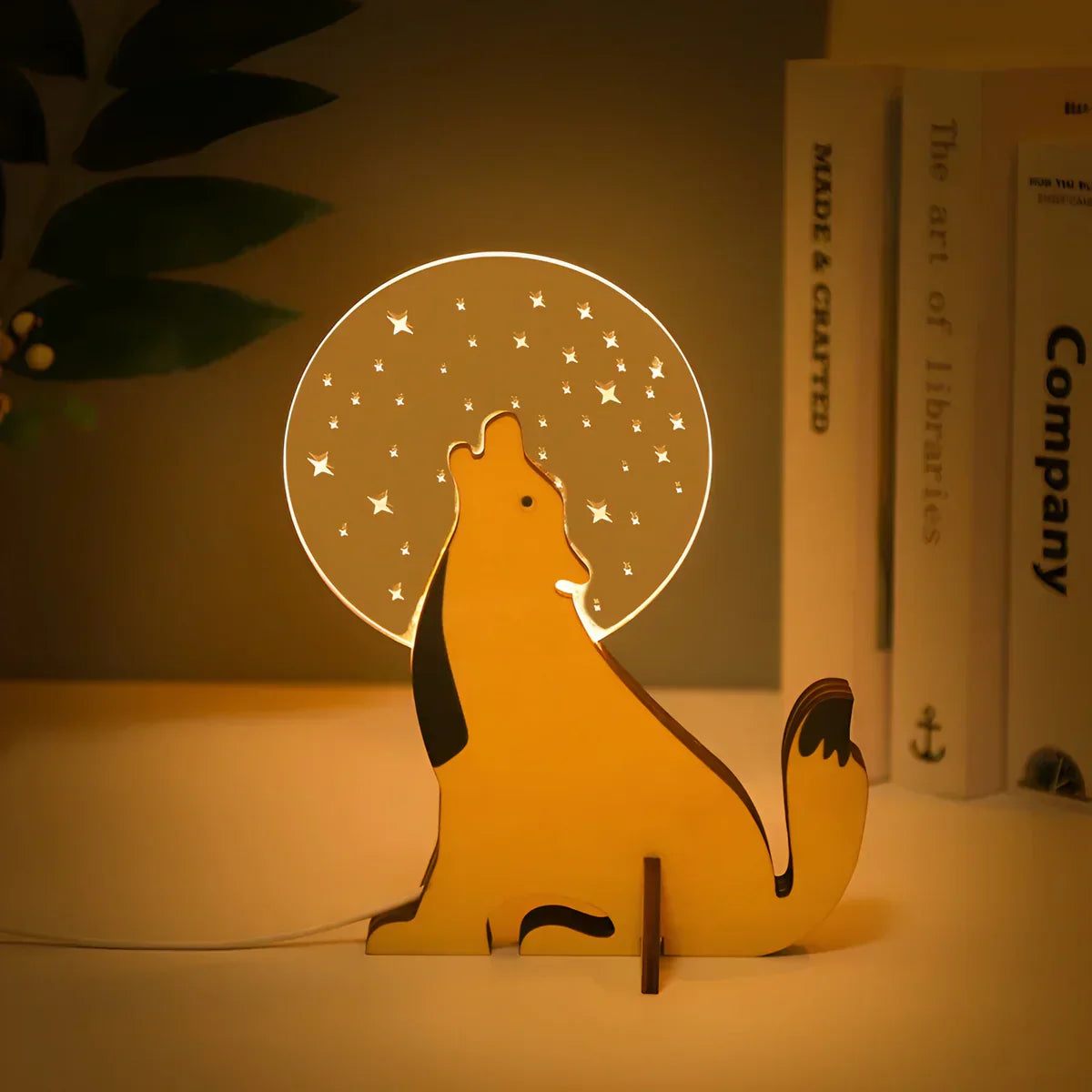 Lampe de table pour enfants en forme d'animaux - Veilleuse à lumière douce pour la décoration de la chambre