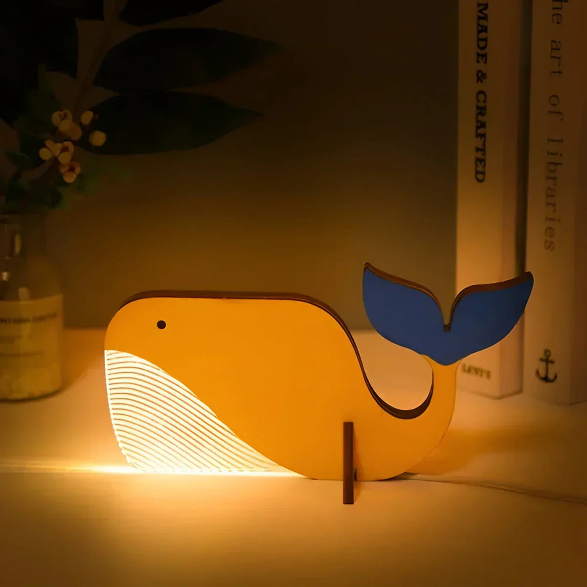 Lampe de table pour enfants en forme d'animaux - Veilleuse à lumière douce pour la décoration de la chambre