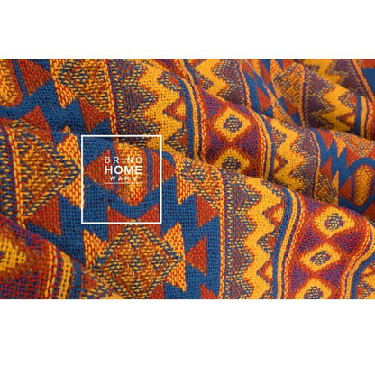 Plaid gaufré doux tissé pour une décoration intérieure confortable